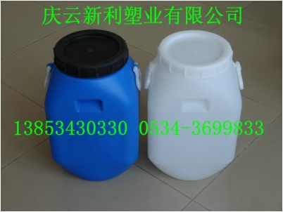 25升開口方塑料桶，25L開口塑料桶，25KG塑料桶新利塑業(yè)供應.