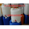 10升水嘴塑料桶，10公斤水龍頭塑料桶，10L白色塑料桶.